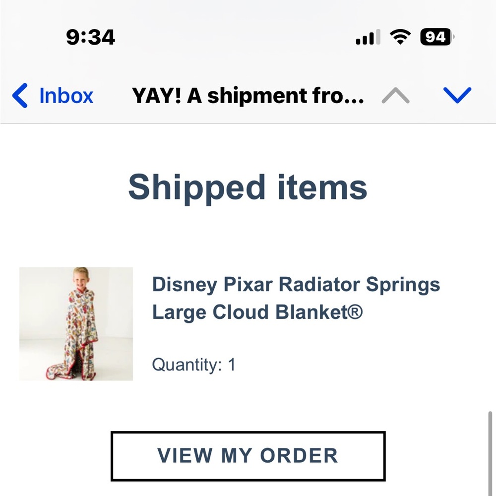 Little sleepies cars cloud blanket